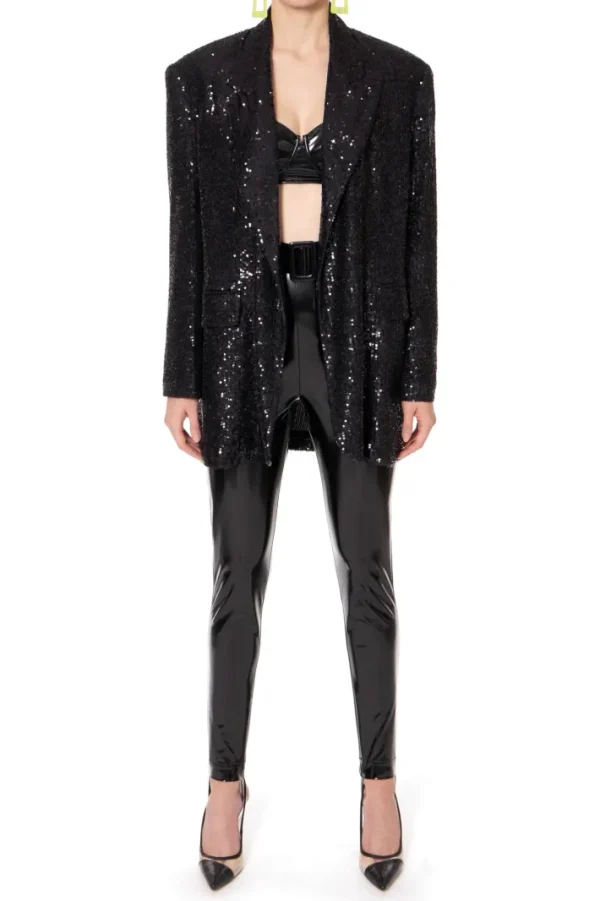AGGI Spodnie Olivia Black Glow^ Spodnie