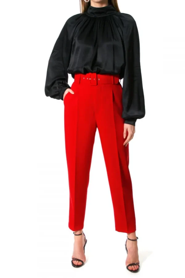 AGGI Spodnie Tracey True Red^ Spodnie | Garnitury