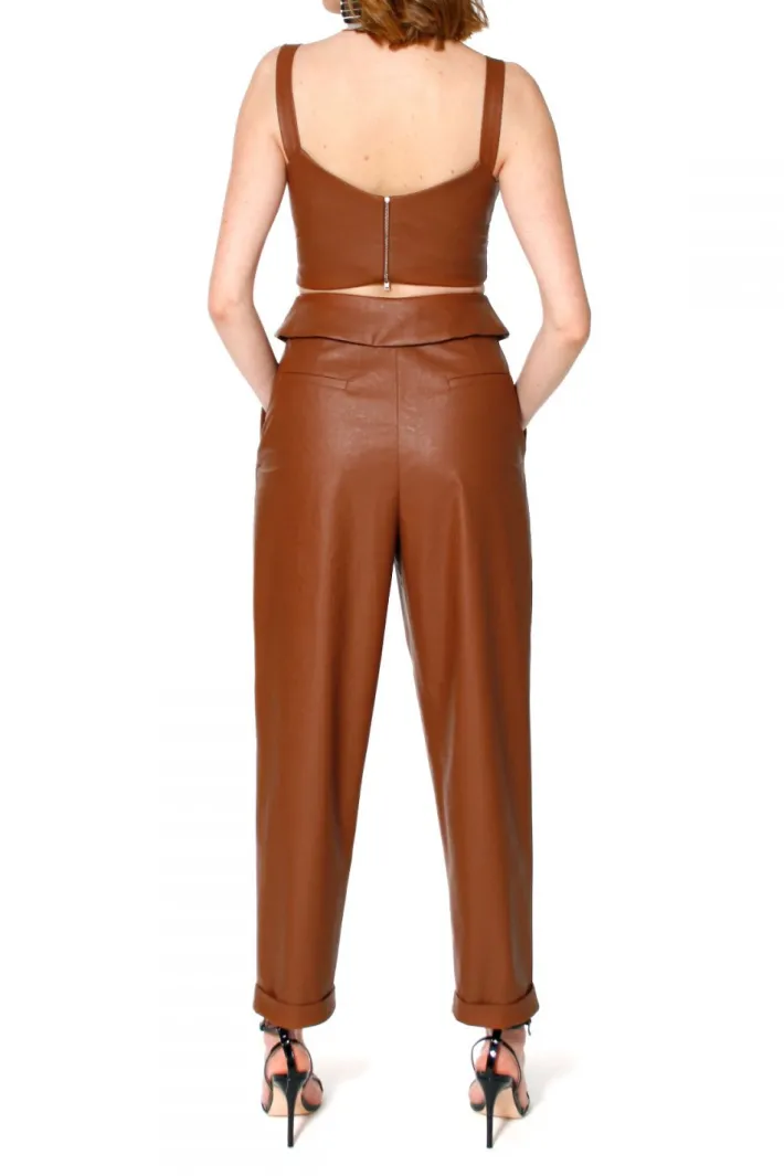 spodnie_xenia_raw_umber_3.webp AGGI Spodnie Xenia Raw Umber^ Spodnie