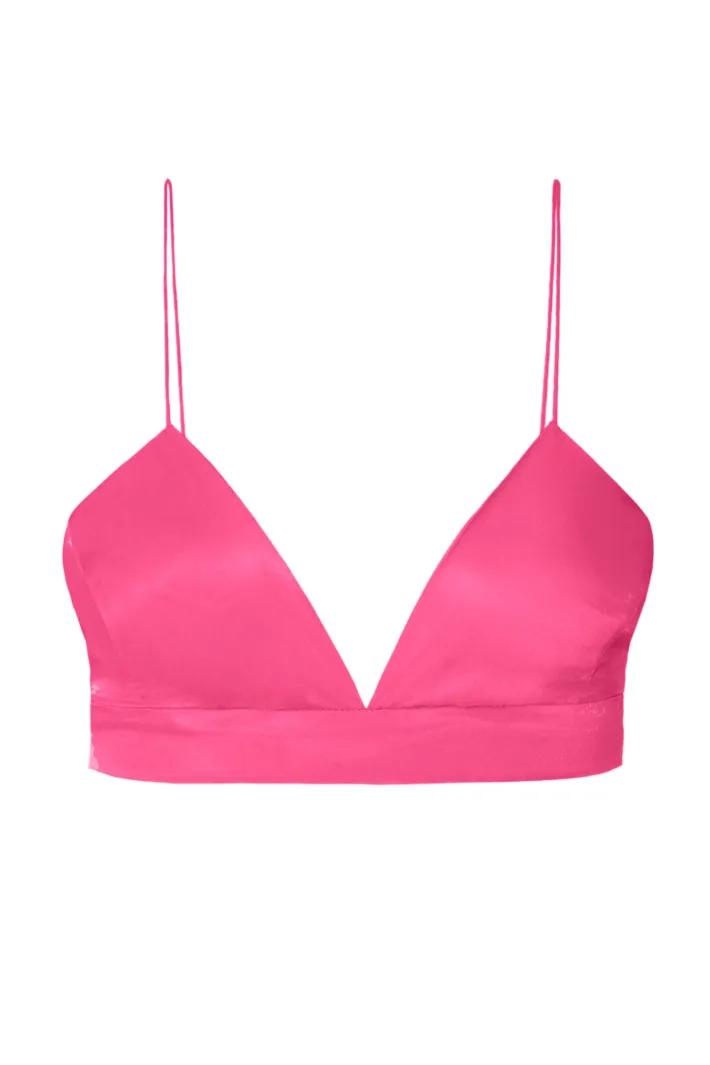 stanik_asha_satin_barbie__2.webp AGGI Stanik Asha Satin Barbie Pink^ Garnitury | Bluzki & Topy & Gorsety
