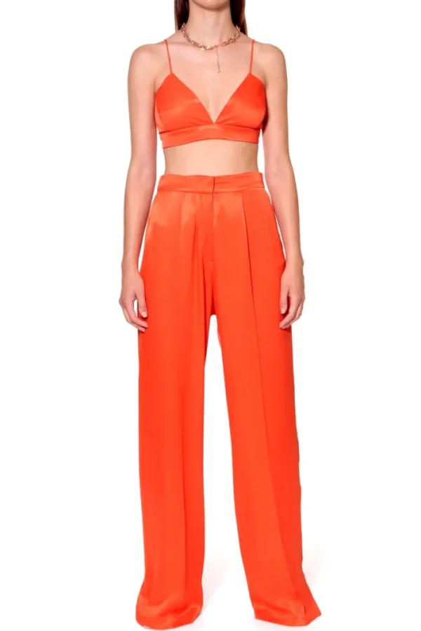 AGGI Stanik Asha Satin Nasturtium^ Bluzki & Topy & Gorsety | Garnitury