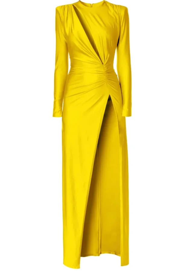 AGGI Sukienka Adriana Super Yellow^ Sukienki