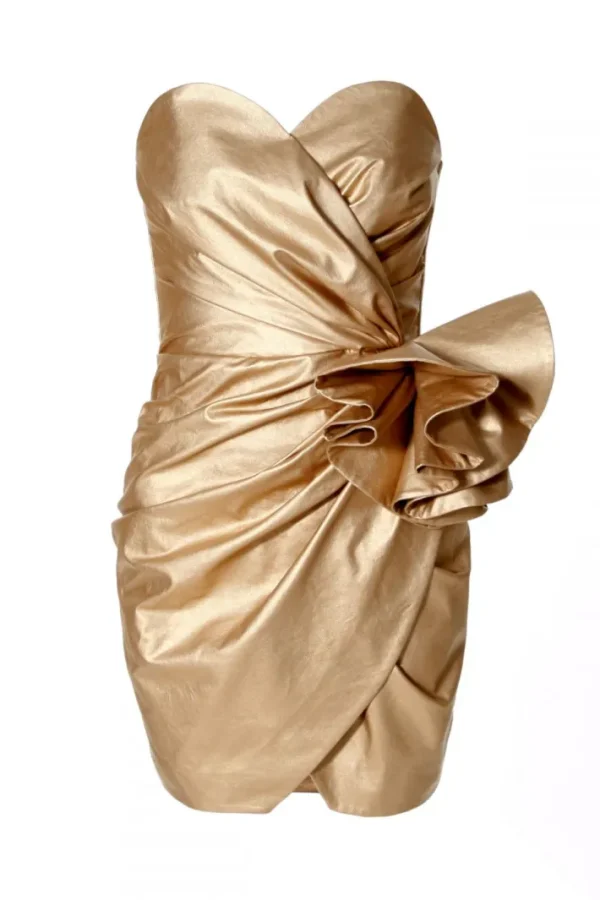 AGGI Sukienka Alessandra Vegas Gold^ Sukienki