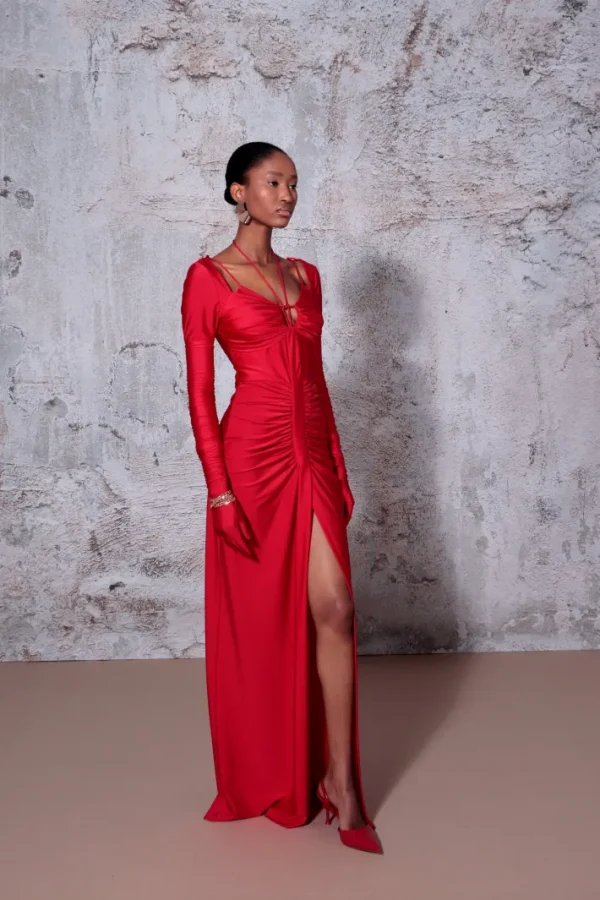 AGGI Sukienka Dianna Maxi Red^ Sukienki | Love, Love