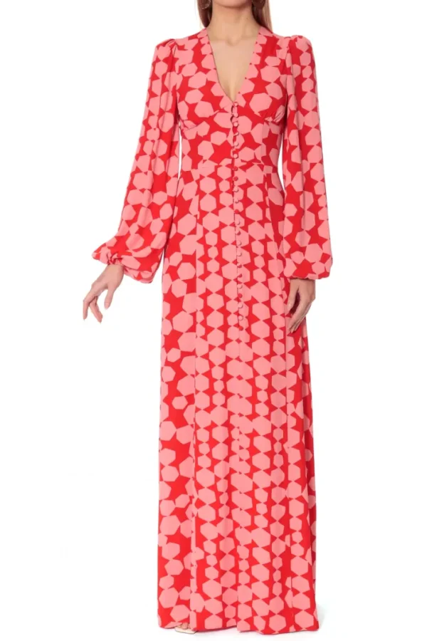AGGI Sukienka Imani Rosewater Red^ Sukienki