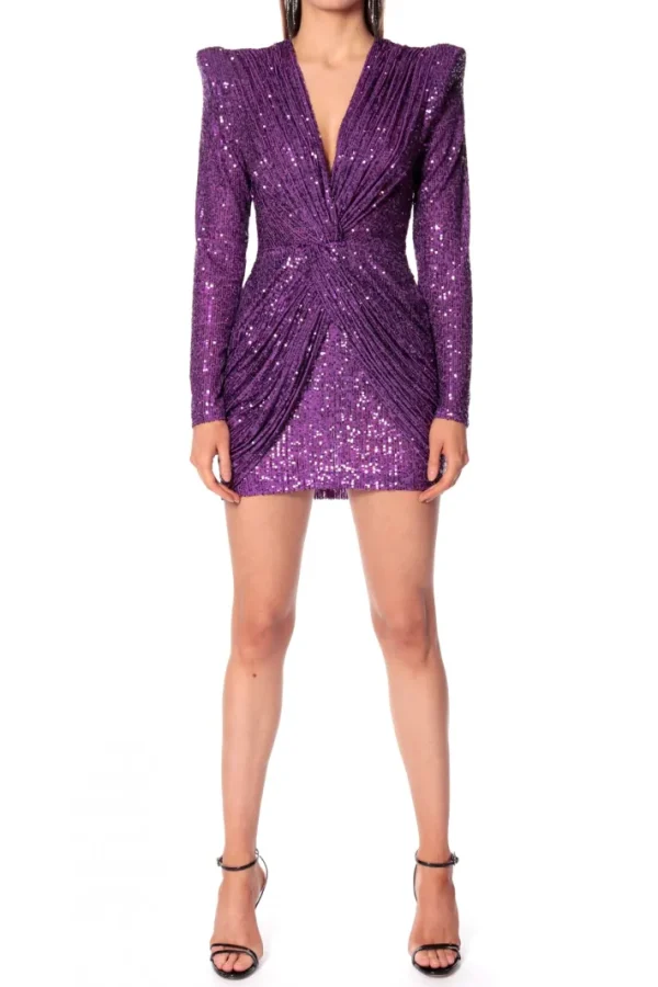 AGGI Sukienka Jennifer Purple Magic^ Sukienki