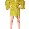 AGGI Sukienka Kaia Bright Lime^ Sukienki