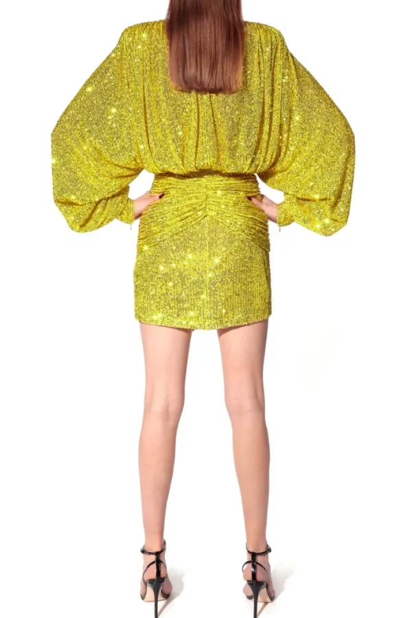 AGGI Sukienka Kaia Bright Lime^ Sukienki