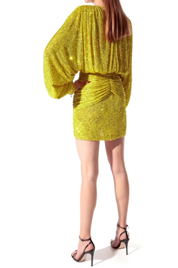 AGGI Sukienka Kaia Bright Lime^ Sukienki