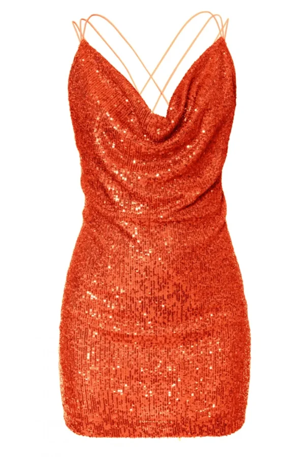 AGGI Sukienka Selena Sun Orange^ Sukienki