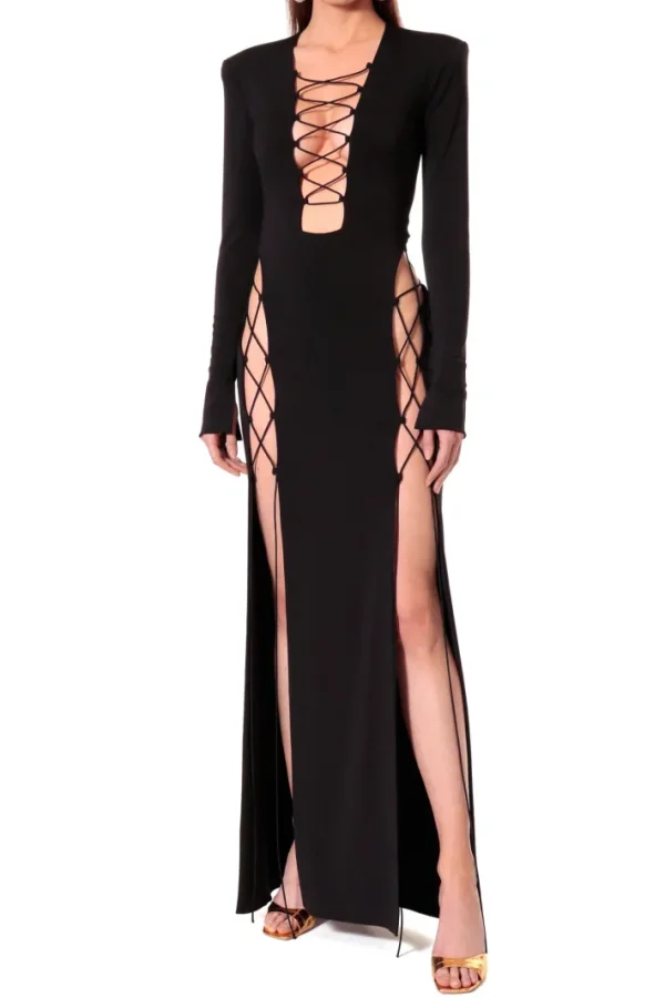 AGGI Sukienka Xena Black of Night^ Sukienki