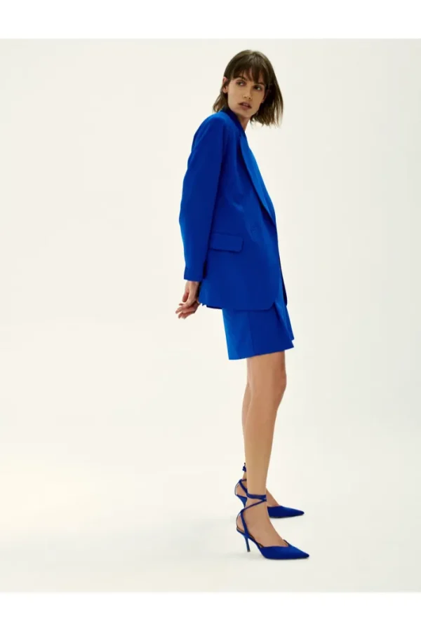AGGI Szorty Billie Classic Blue^ Spodnie | Garnitury