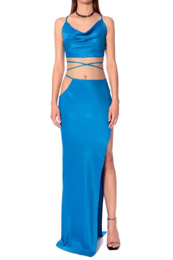 AGGI Top Lucia Cosmic Blue^ Bluzki & Topy & Gorsety